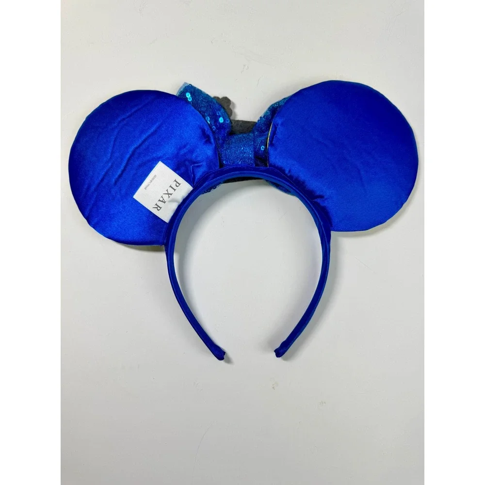Disney Pixar Luxo Lamp Ball Mickey Ear Headband Blue Sequin Bow Lamp 167209-SAM